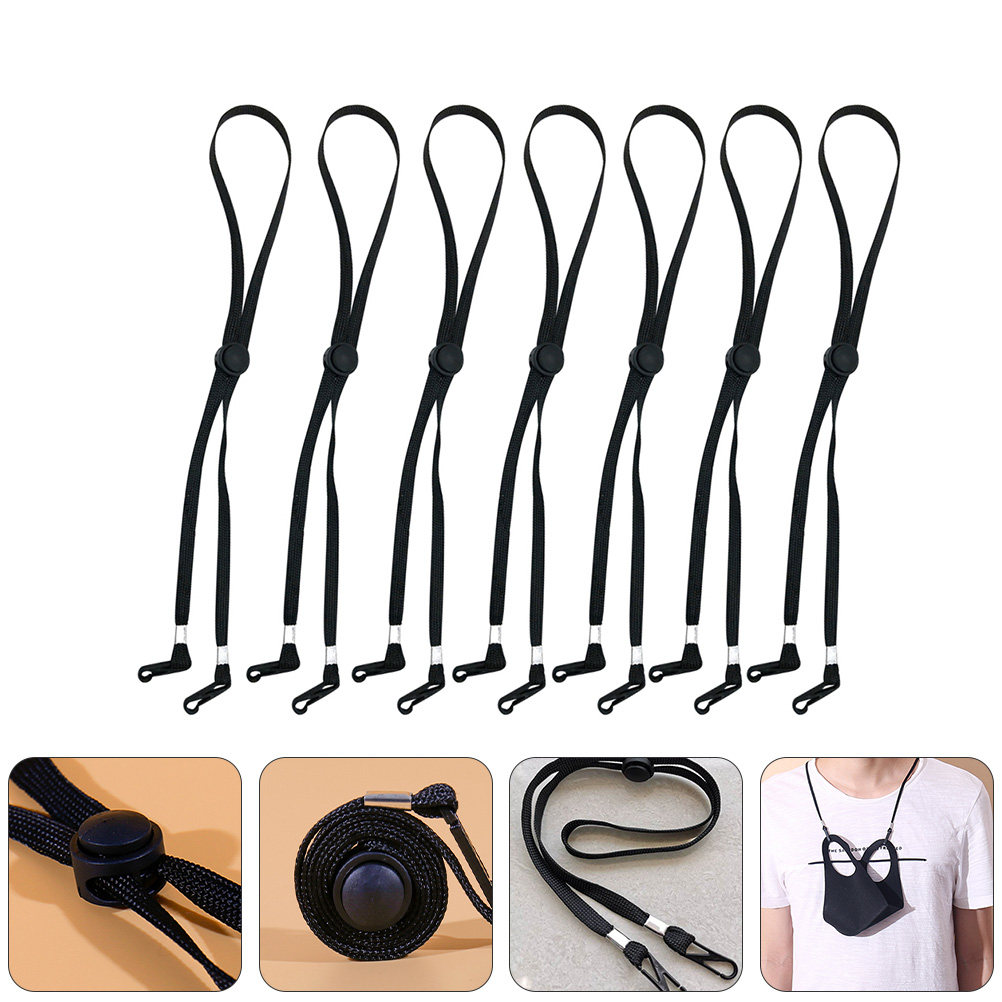 Mask Lanyard Adjustable - 12Pcs Tali Masker Wajah Anti-Jatuh Tahan