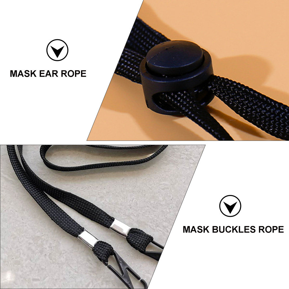 12Pcs Tali Masker Wajah Anti-J - Mask Lanyard Adjustable ulasan dan harga
