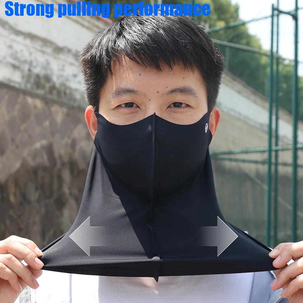 Masker Wajah Sutra Es Pelindun - Sports Mask Breathable ulasan dan harga